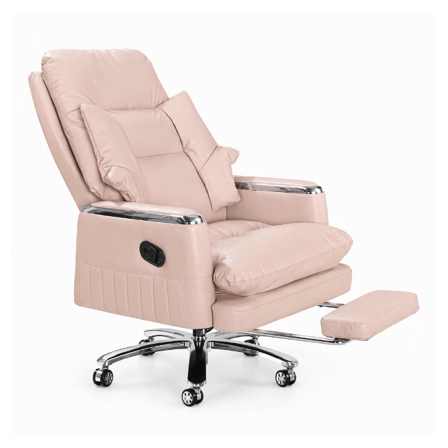 Ghế giám đốc luxury ngả lưng có gác chân bọc da PU: SG - 2417 - $hienthicat